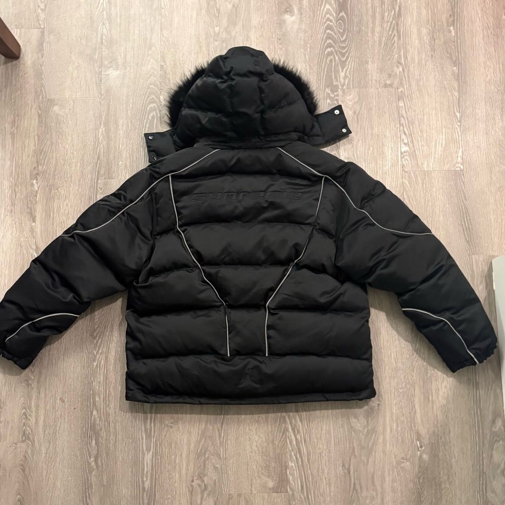 Supreme Jordan Black Puffer Jacket